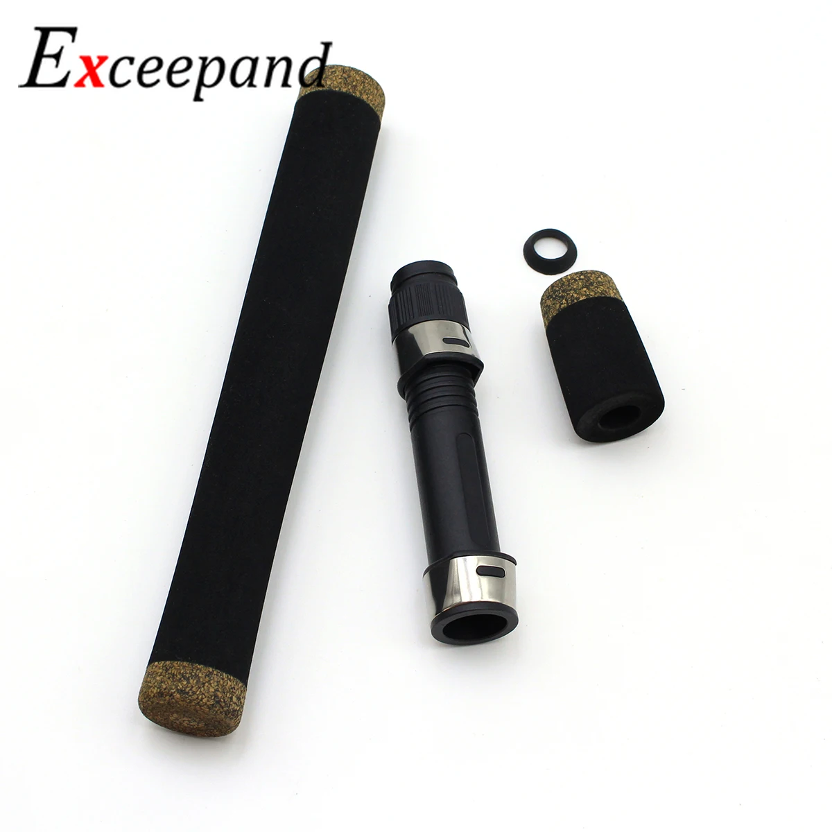 Mango carrete extensible EVA negro – Ligero para lubina