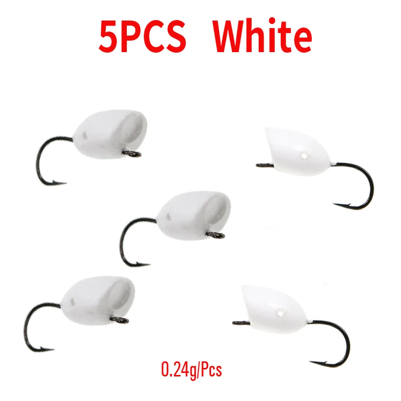 5PCS White