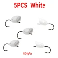 5PCS White