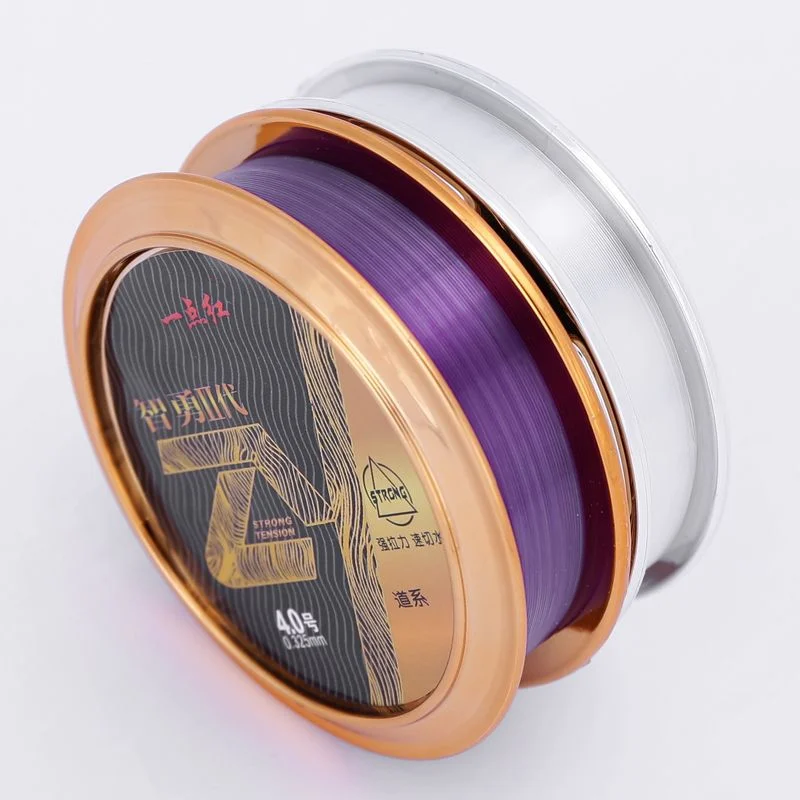 Línea de pesca principal y tippet, alta calidad, 50m, se usa rápidamente en el agua, suministros de pesca, 2 uds./lote, nuevo - imagen 2