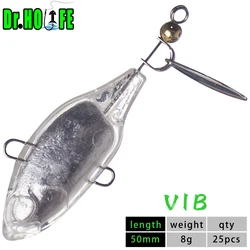 Señuelos VIB Dr.Holife en blanco de cuchara, para pesca