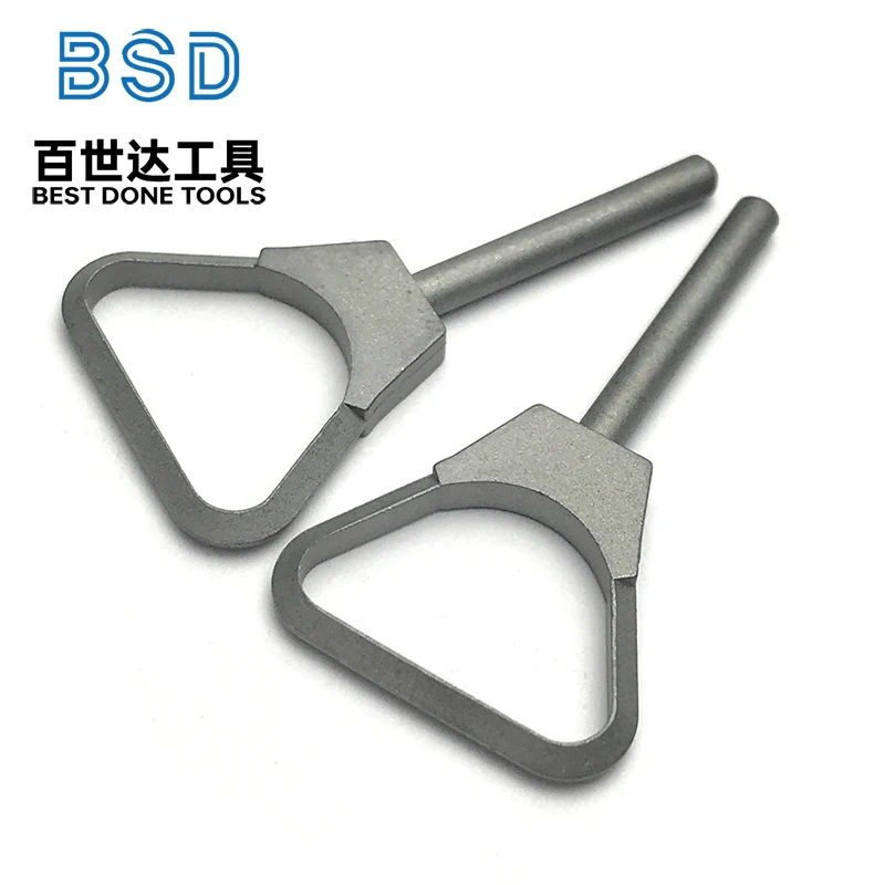 Herramienta de escultura de arcilla de cerámica, herramientas de bricolaje, cabezal de herramienta de modelado de textura de tallado de palanquilla de reparación de acero sólido de 91,5 horas - imagen 4