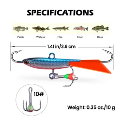 Goture Swimbait pesca hielo – Juego invierno