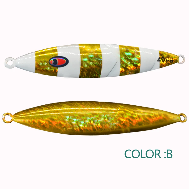 TAKEDO-JY06 Cebo de metal para pesca en el mar, plantillas de tono lento, señuelo de jigging de fundición, trucha, cuchara de pescado de atún, 250G, 400G, - imagen 5