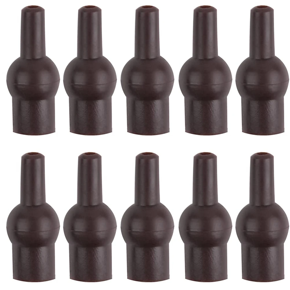 Cuentas de goma para pesca de carpa, Protector de nudo de cambio rápido, herramienta giratoria, 50 unidades - imagen 3