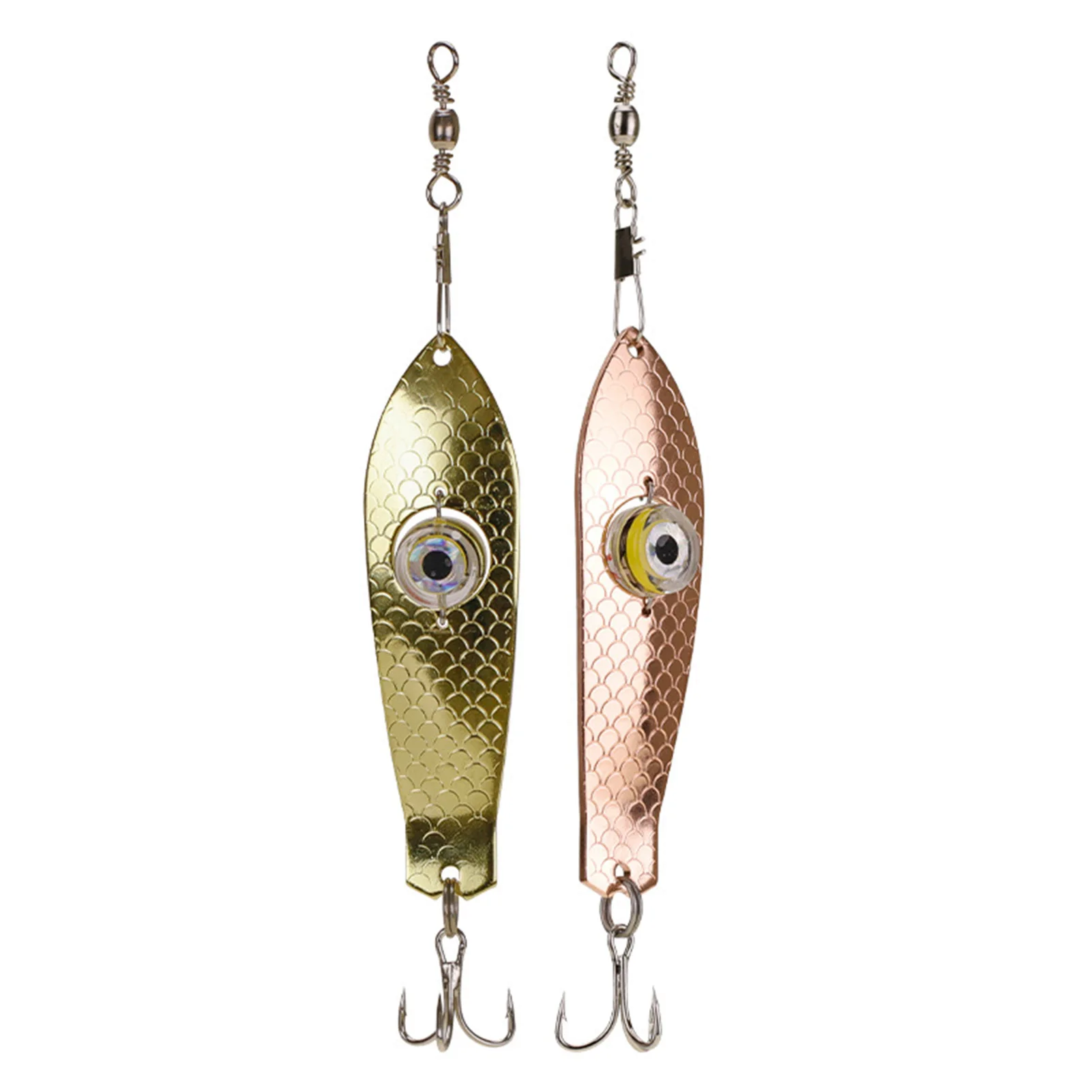 ¡Estos señuelos brillantes en forma de pez son perfectos para atrapar tu próxima gran captura!