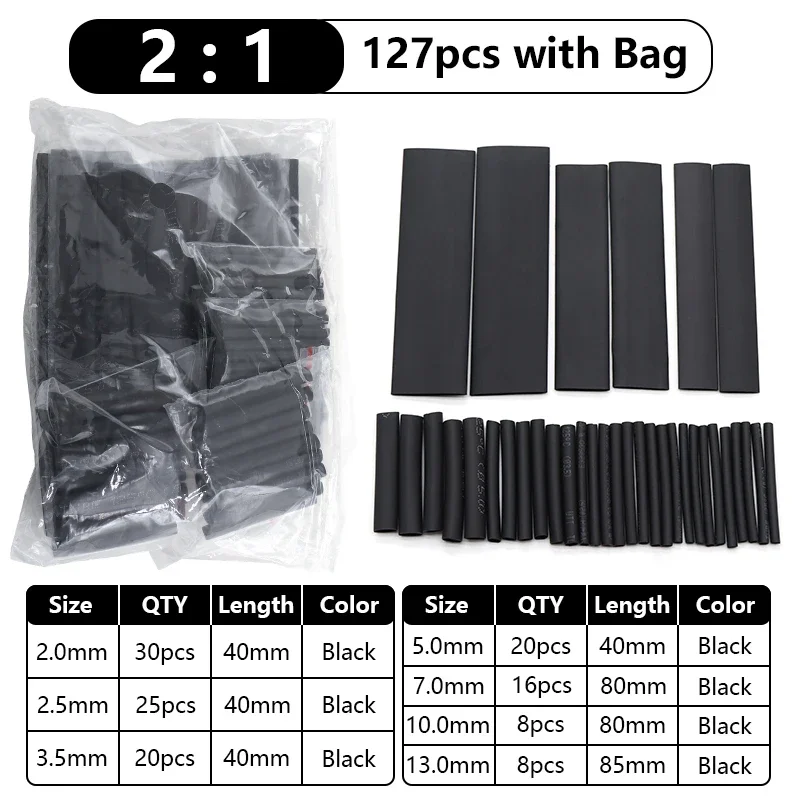 127Pcs With Bag
