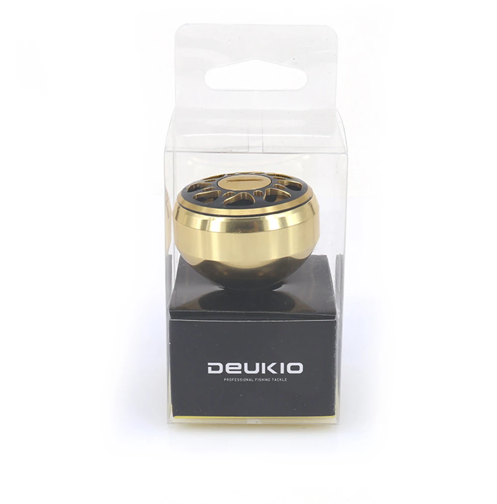 DEUKIO-mango de carrete de pesca de 38MM, perilla de modificación de Metal, piezas de repuesto, perilla de potencia de pesca para carrete Baitcast S/D/A - imagen 4