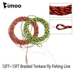 Líder Trenzado Bimoo Tenkara – Polietileno 20lb con bucle de transición