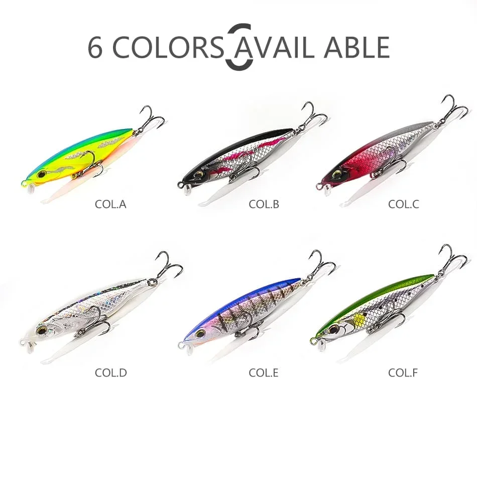MOOKZZ 10G Señuelos de pesca duros superiores Minnow cebos de alta calidad Wobblers - imagen 5
