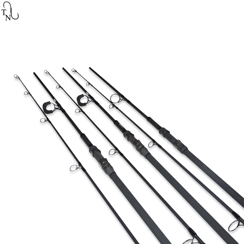 TN31 IM10 caña telescópica de fibra de carbono telecarp de 3 secciones para carpa 9' 10' 3,0 libras 3,5 libras cañas de pescar de viaje con FuJi - imagen 3