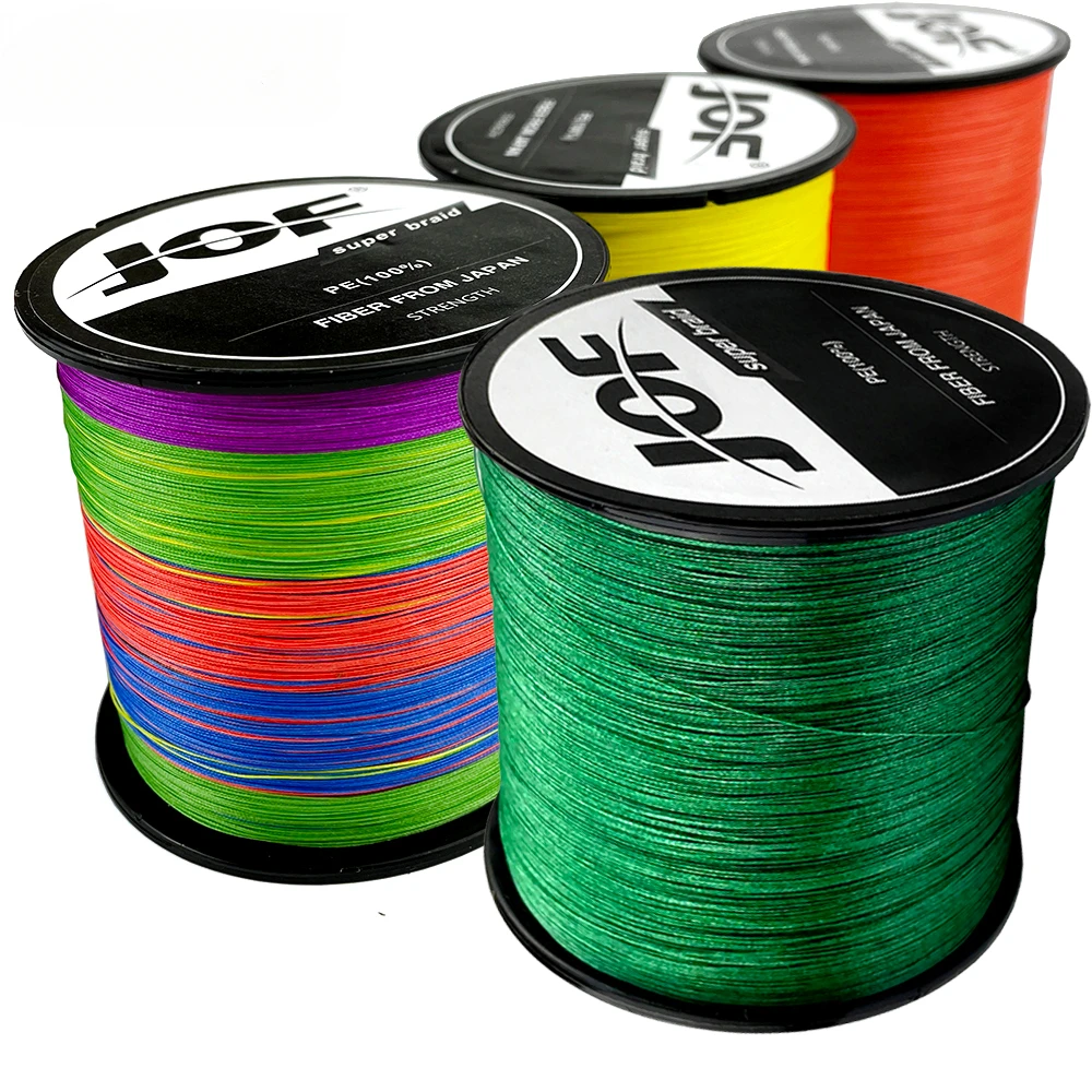 JOF Sedal de Pesca Trenzado 4 Hebras – Multifilamento PE Resistente - imagen 2