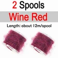 2 Spools Wine Red