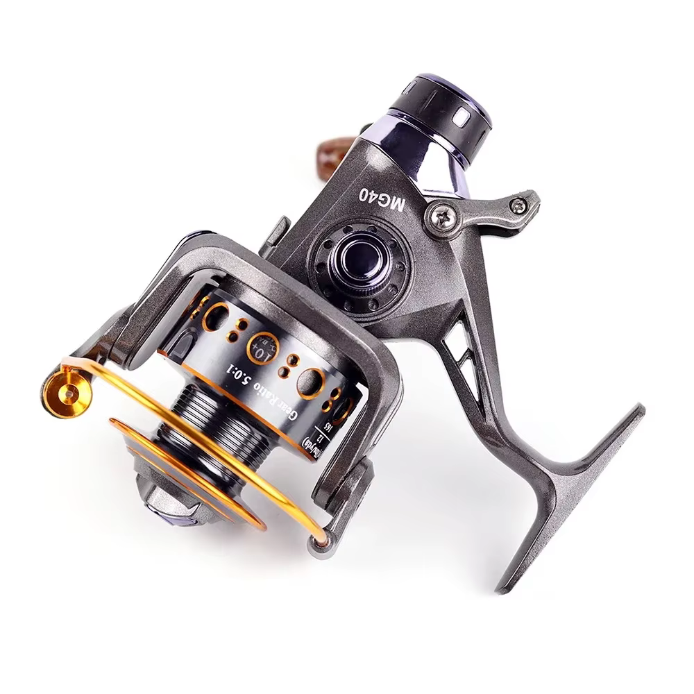 un carrete de pesca de alto rendimiento diseñado para precisión y durabilidad