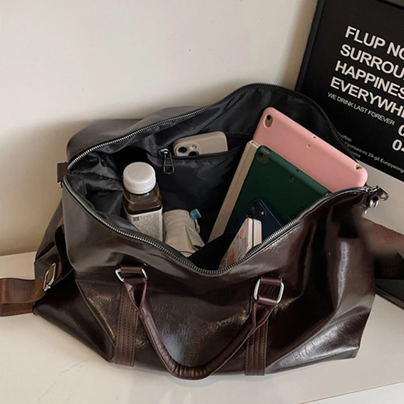 Bolsa de viaje para gimnasio para mujer, bolsa de viaje al aire libre, entrenamiento de acampada, Fitness, mochila de Yoga con asa superior, bolsas deportivas para acampar - imagen 5