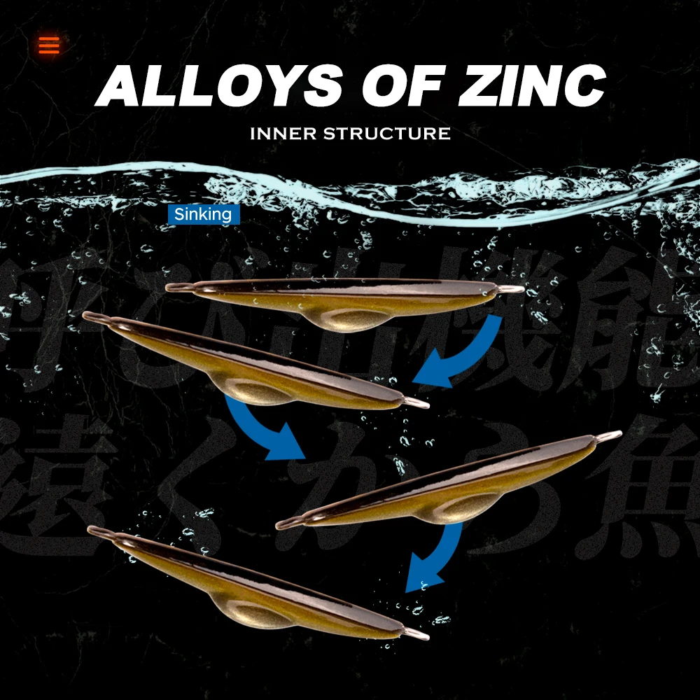 D1 Mini plantilla de Metal cuchara cebo 38mm/10g hundimiento fundición Jigging señuelos bulto trasero Searide Micro señuelo para agua salada y dulce - imagen 4