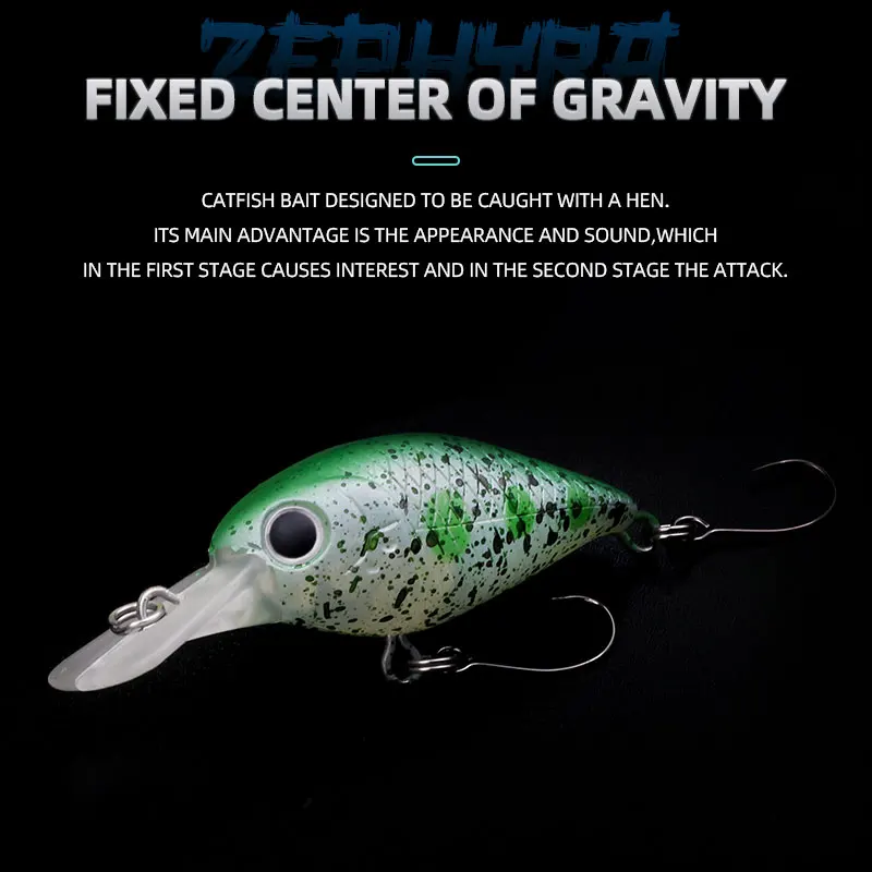 Señuelo de pesca Crankbait Magic Works, cebos de pesca flotantes artificiales, 3,3g, 36mm, señuelo de pesca de lubina y Lucio, novedades 2025 - imagen 4