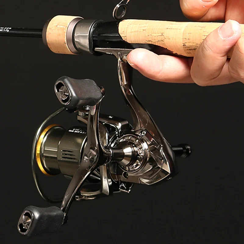 BAKAWA-carrete de Pesca con engranaje de alta velocidad, alimentador de carpa, taza de alambre de movimiento de Metal, 8-15KG, 5,2: 1, 1500, 2500, 3500 - imagen 5