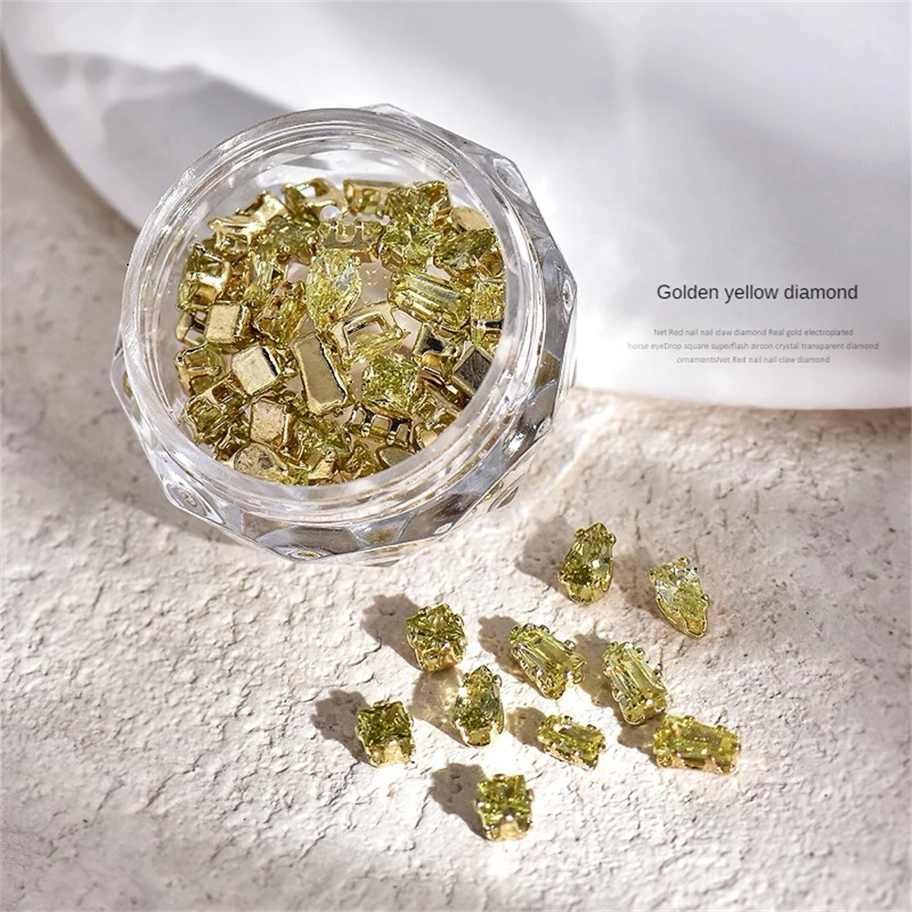 Taladro para uñas, decoración exquisita, Ojo de caballo superflash, diseño único que combina con todo, accesorios llamativos, suministros para uñas - imagen 4