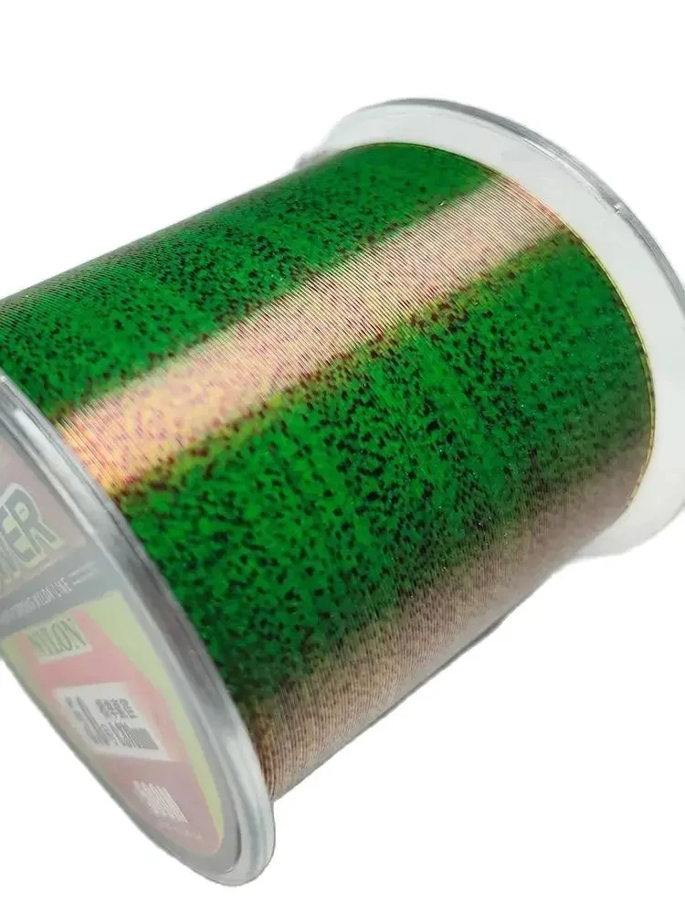 Línea de Pesca de carpa súper fuerte Invisible, 500M, línea de Pesca monofilamento, línea de Pesca recubierta de fluorocarbono moteado - imagen 2