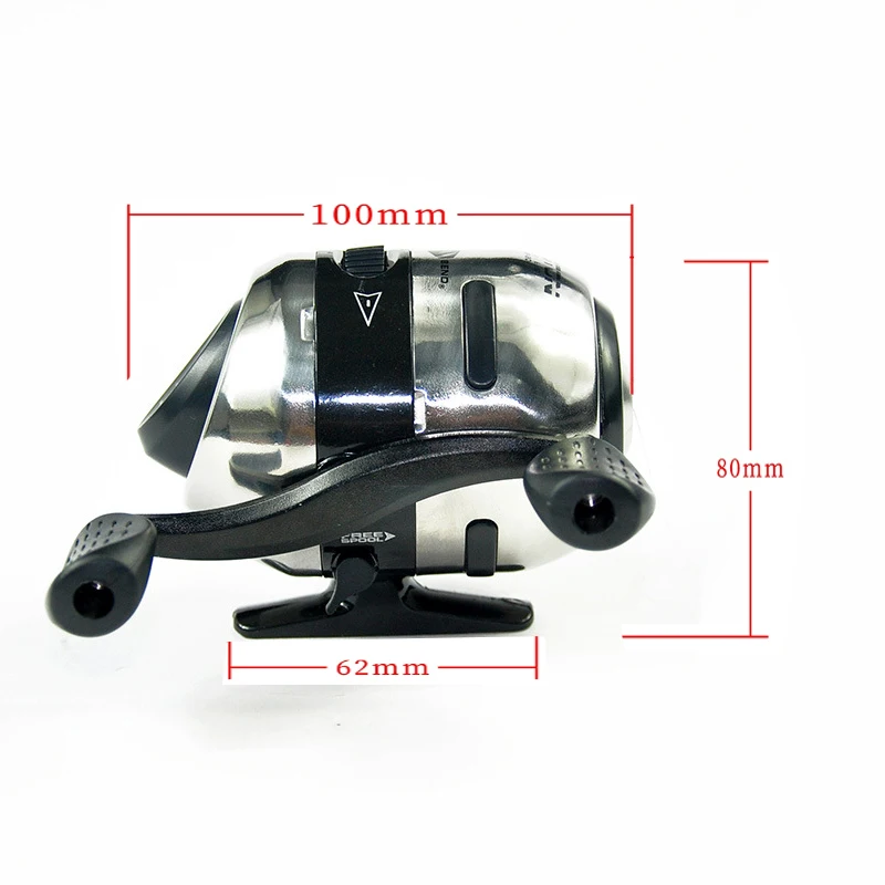 Bastion-carrete de pesca SBP20 2,8: 1, bobina giratoria de pesca cerrada, de acero inoxidable, de nailon de alta resistencia, engranaje plateado - imagen 4