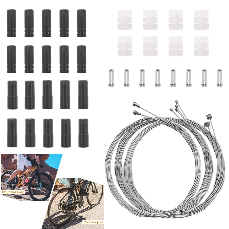 Kit cables cambio y freno para bicicleta de montaña y carretera - imagen 4