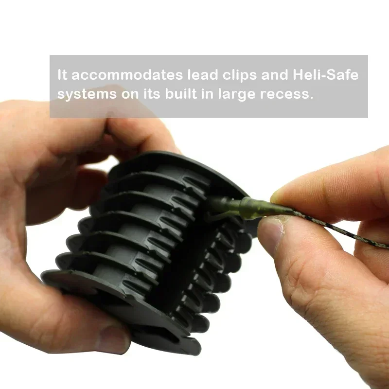 Línea de pesca de carpa, núcleo de plomo trenzado, línea líder de carpa, almacenamiento Leadcore para aparejo de carpa, aparejo de helicóptero Chod - imagen 5