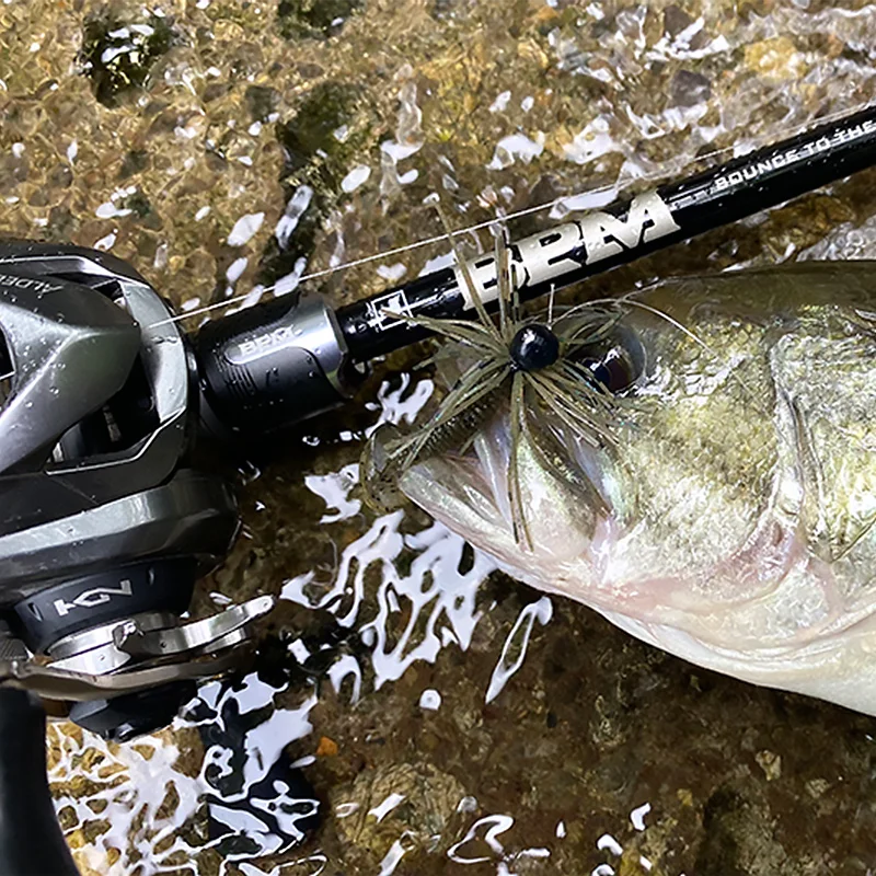 JACKALL japonés BPM road sub-pole, gusano, un solo polo, dos perchas de larga distancia, pez mandarín, 21 - imagen 5