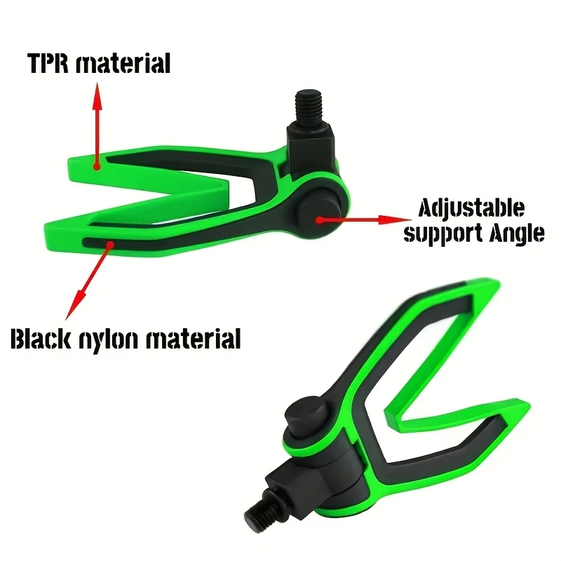 YOTO Rod Pod para carpa: Soporte ABS ajustable, robusto y plegable - imagen 3