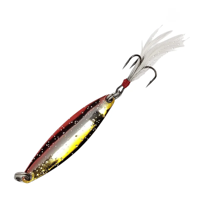 Swolfy Cuchara Metálica – Señuelo duro para Trucha, Perca y Salmón - imagen 2