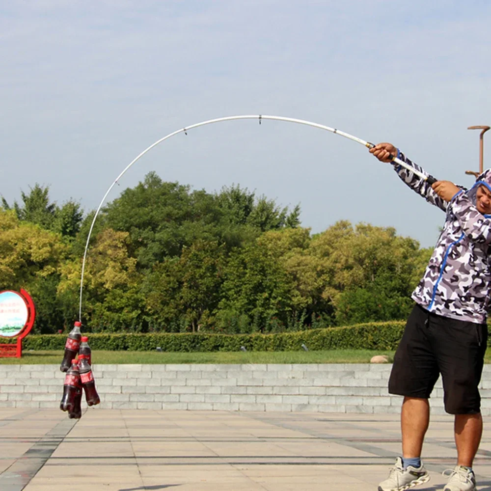 Combo de cañas de pescar, caña giratoria de fibra de carbono de 2,1-3,6 m y carrete giratorio de la serie 2000 ~ 5000, arrastre máximo de 8Kg para Lucio - imagen 5
