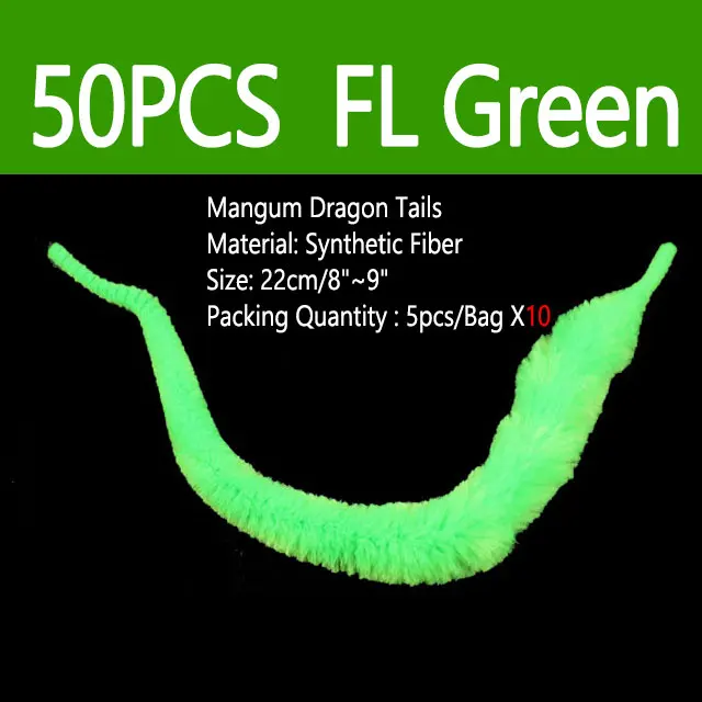 22CM 50pcs FL Green
