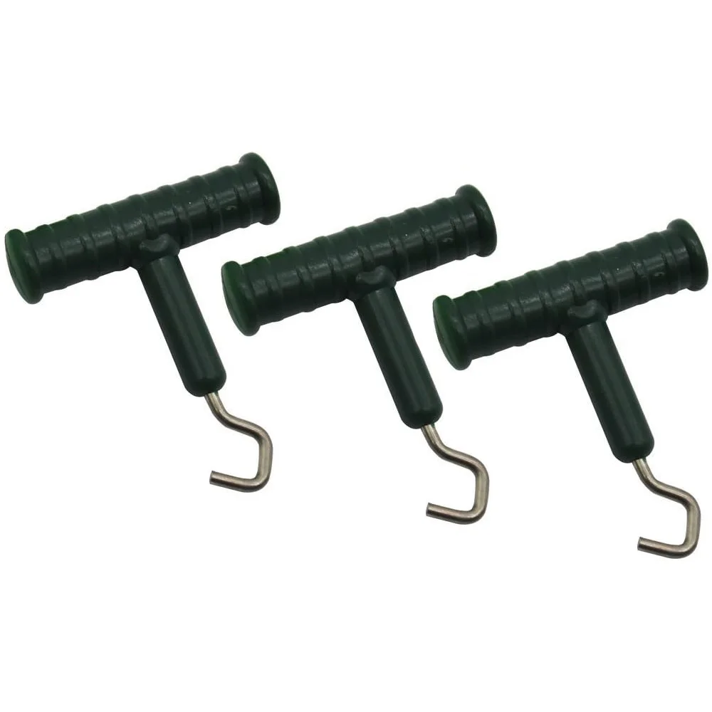 Extractor de nudos de pesca de carpa, aparejo de pelo de acero inoxidable, herramienta de aparejos de pesca de carpa, accesorios de línea de gancho, 3 piezas - imagen 5