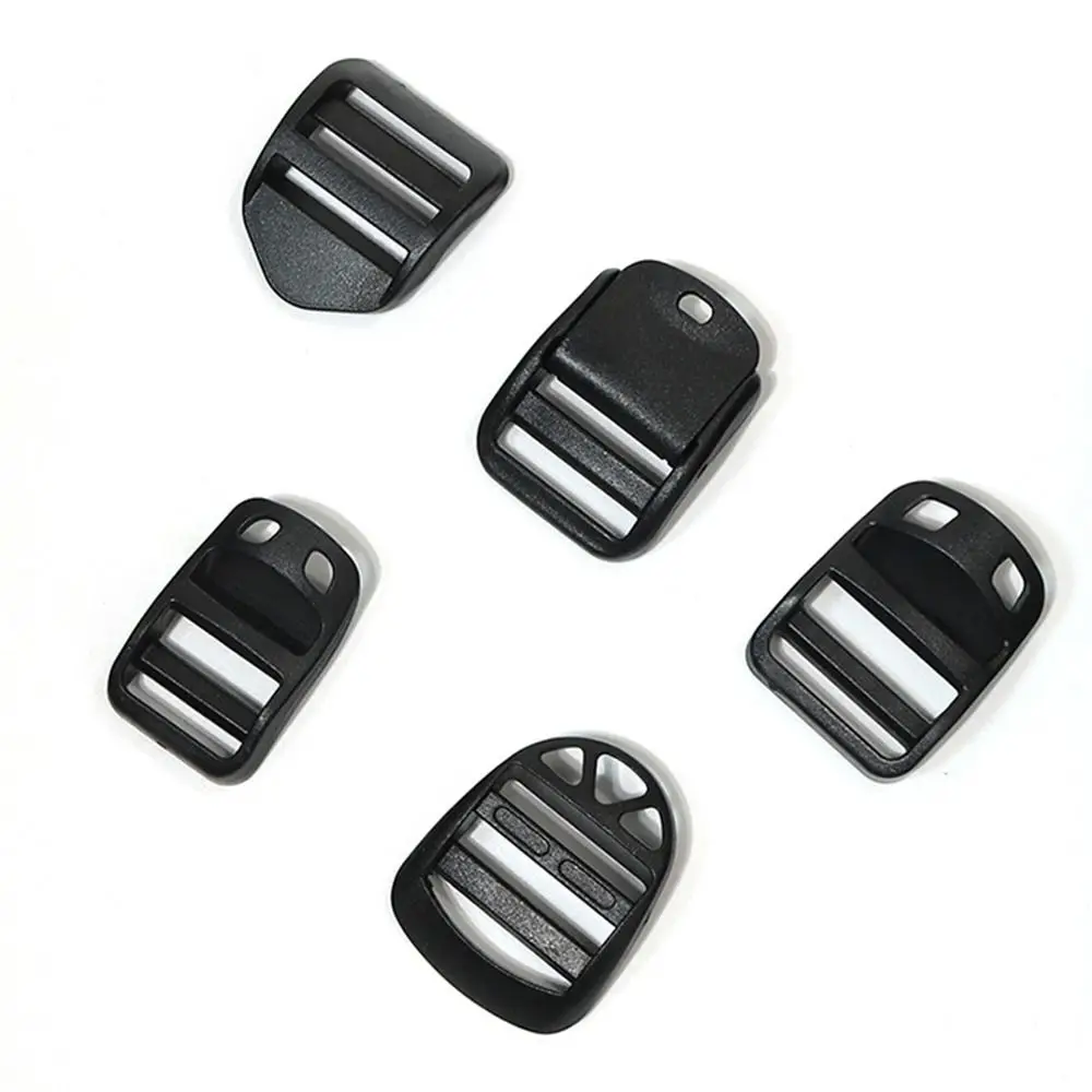 Accesorios de plástico para viaje, gancho para bolsa deportiva, piezas de liberación para mochilero, hebilla de correa deslizante ajustable - imagen 3