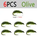 6pcs Olive