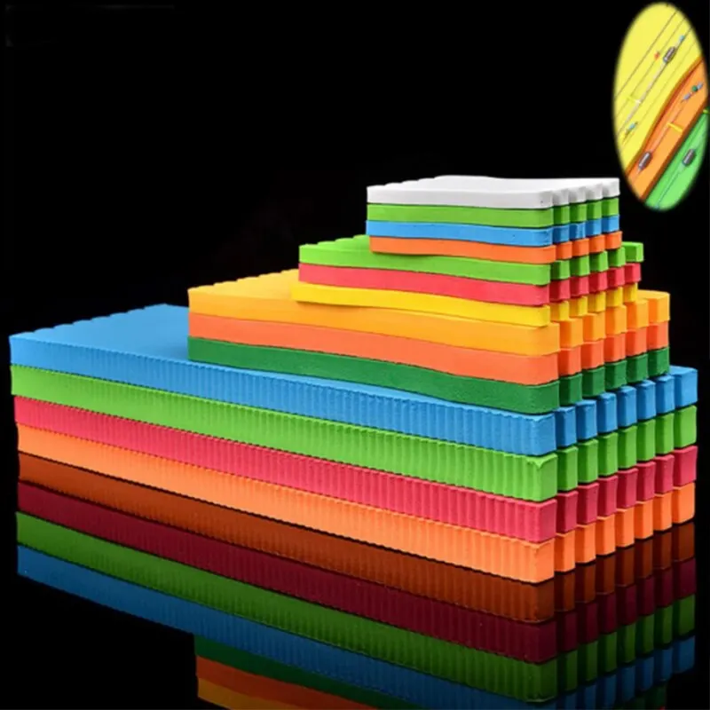 Tabla de bobinado de espuma EVA, 10 Uds., 12cm, placa para sedal de Pesca, almacenamiento de anzuelos, soporte para envoltura de alambre, aparejos, accesorios de herramientas, Pesca - imagen 3