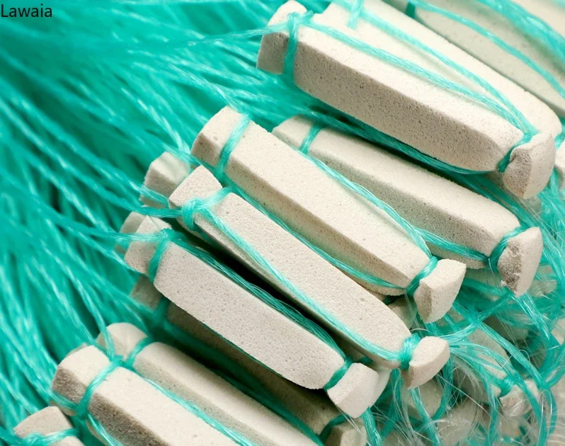 Red de pesca Lawaia, red adhesiva, red de hundimiento de una sola capa, 10m/18m/30m - imagen 3