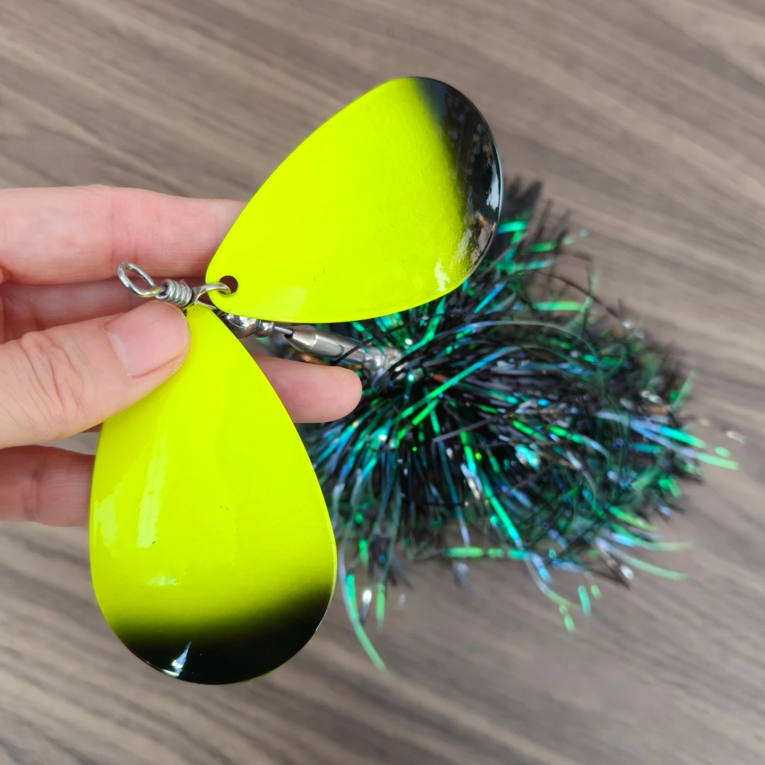 Swolfy señuelo jig pesado con falda antienredos para depredadores - imagen 3