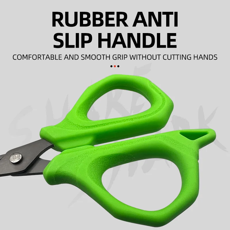 Cortador de línea de PE portátil: hoja dentada de acero inoxidable, 11,2 cm/28,6 g, antioxidante y liviana para pescar - imagen 5