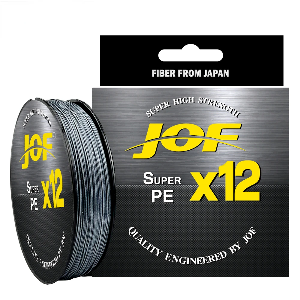 Línea de pesca de PE de fundición larga súper suave, cable principal multifilamento trenzado de 300M X12 hebras, potencia extrema 25/30/39/50/65/77/92LB - imagen 3