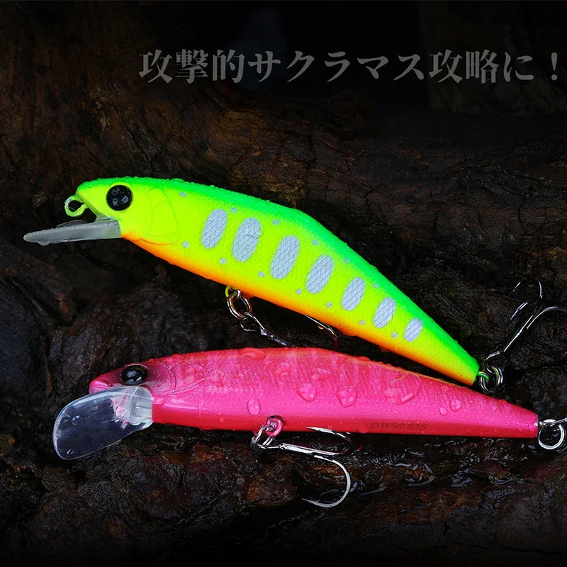 TSURINOYA-señuelo de pesca de pececillos de hundimiento de velocidad lenta 85S, 85mm, 14,7g, DW99, cebos duros artificiales para trucha, perca, Wobblers para lubina - imagen 5