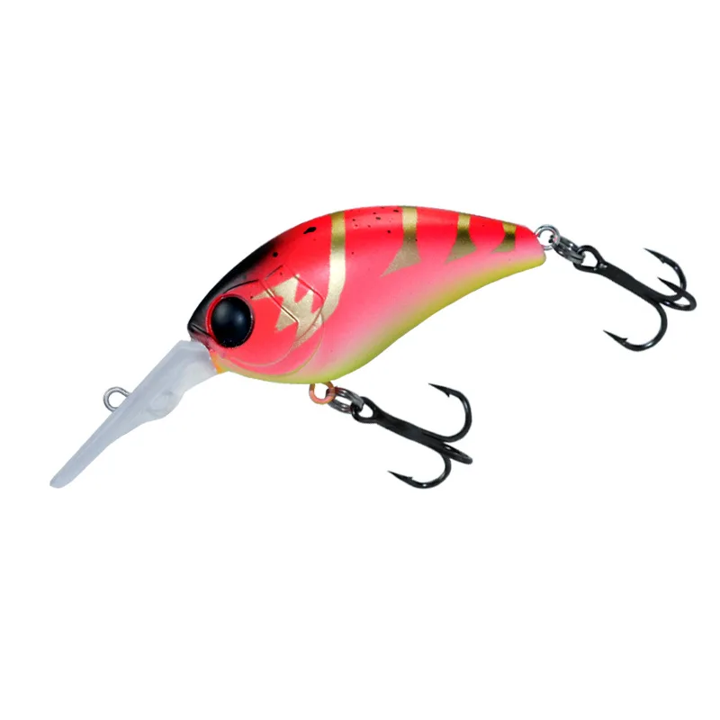 Señuelo de pesca flotante Crankbait, 50mm/10g, 60mm/17g, cebo duro para lubina, Jerkbait, cebos de manivela profesionales - imagen 5