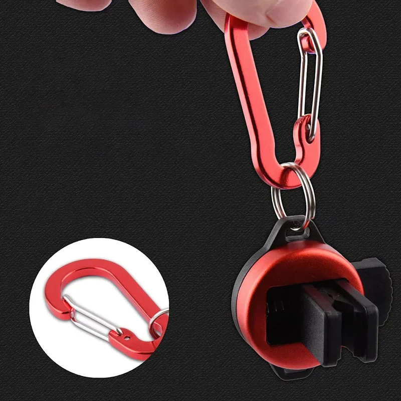 OUTKIT nuevo soporte para caña de pescar señuelo portátil BFS aleación de aluminio aparejos de pesca con mosca herramientas auxiliares de caña rápida - imagen 3