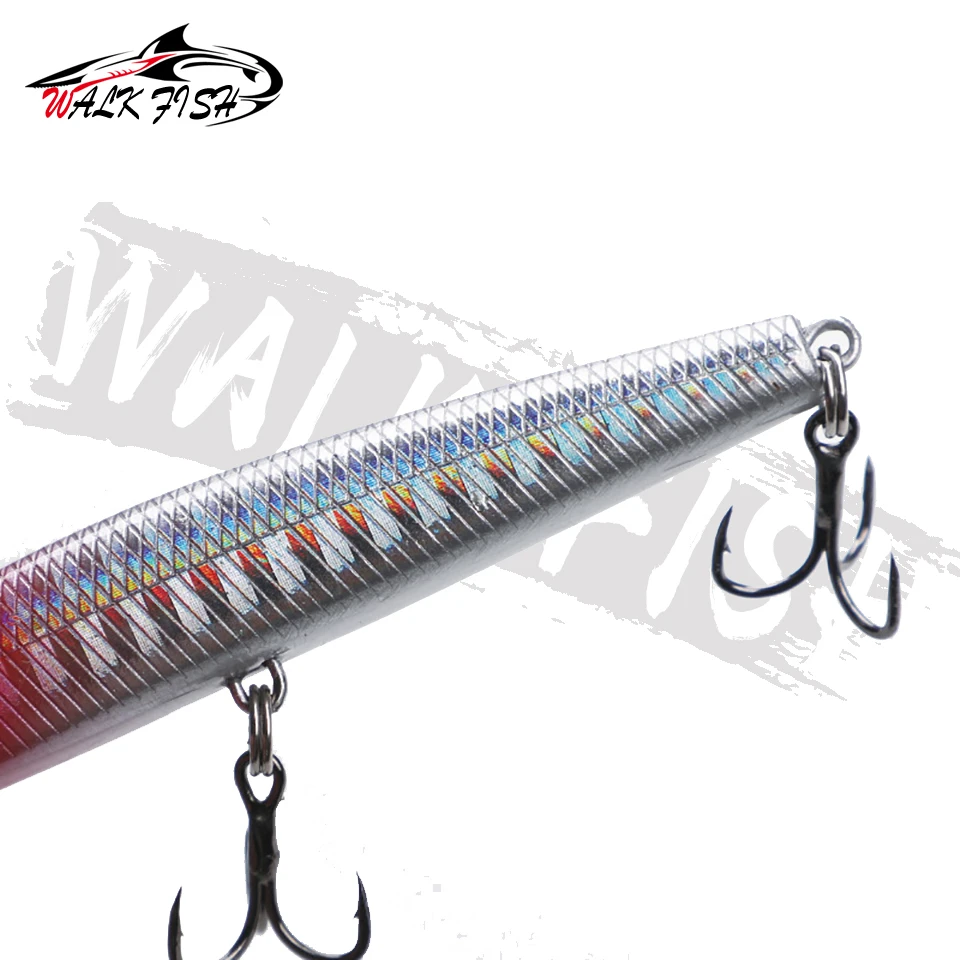 WALK FISH-señuelo de lápiz de hundimiento de 75mm y 8g, cebo Artificial para buceo de agua dulce, cebo falso para trucha, perca, Wobblers - imagen 5