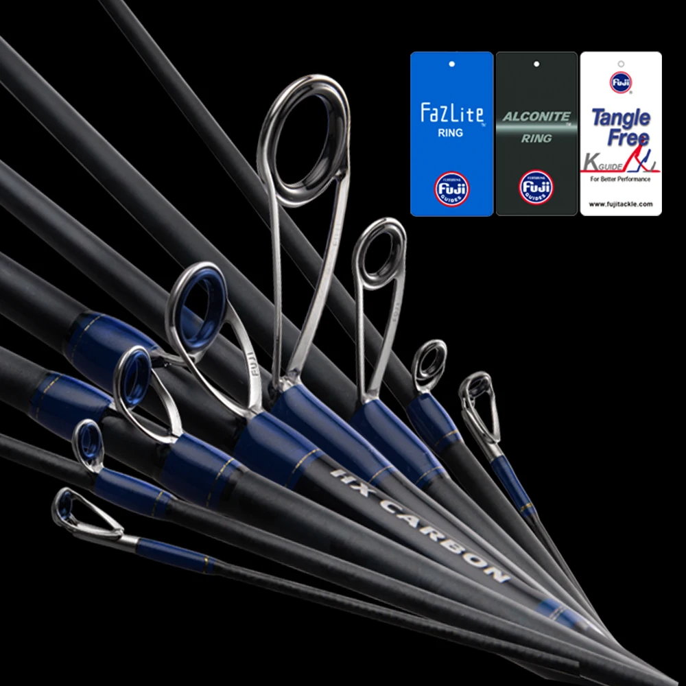 Caña giratoria PURELURE DANCE S822H ML H para lubina, caña de pescar de lanzamiento largo de alto carbono en accesorios FUJI, más carrete giratorio - imagen 4