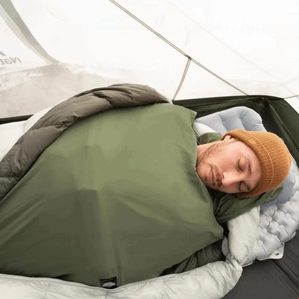 Saco de dormir ultraligero con forro cálido para camping y senderismo - imagen 5
