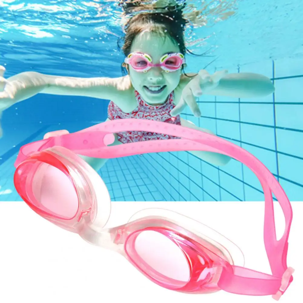 Gafas de natación para niños, gafas de natación de verano con lentes de alta claridad, gafas de buceo, protección UV con correa elástica - imagen 2