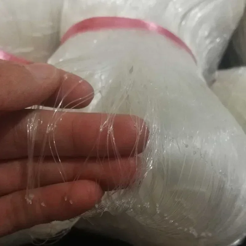 Red De Pesca De producto semiacabado De línea De 0,4mm, Red De nailon Monofilamento pequeña, Red De Pesca al aire libre, equipo De Pesca - imagen 4