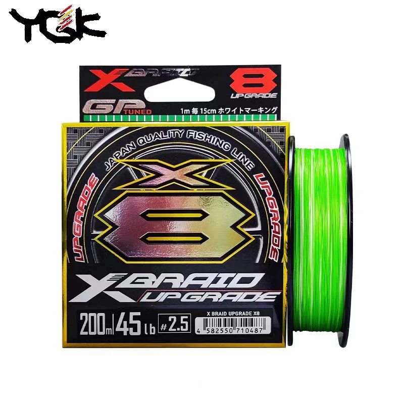 100% Original YGK X-BRAID actualización X8 sedal de pesca 8 hebras súper calidad 14LB 16LB 40LB 60LB 150M/200M Japón mar pesca PE línea - imagen 3