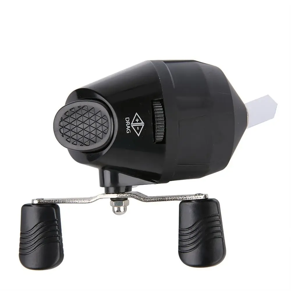 Carrete de pesca Spincast portátil de relación 3,0:1, Multicolor con brazo basculante, carrete de dardos arpón, carrete de pesca para amantes de la pesca - imagen 4